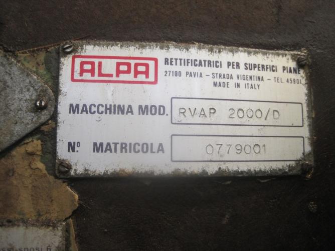 ALPA RVAP 2000 D